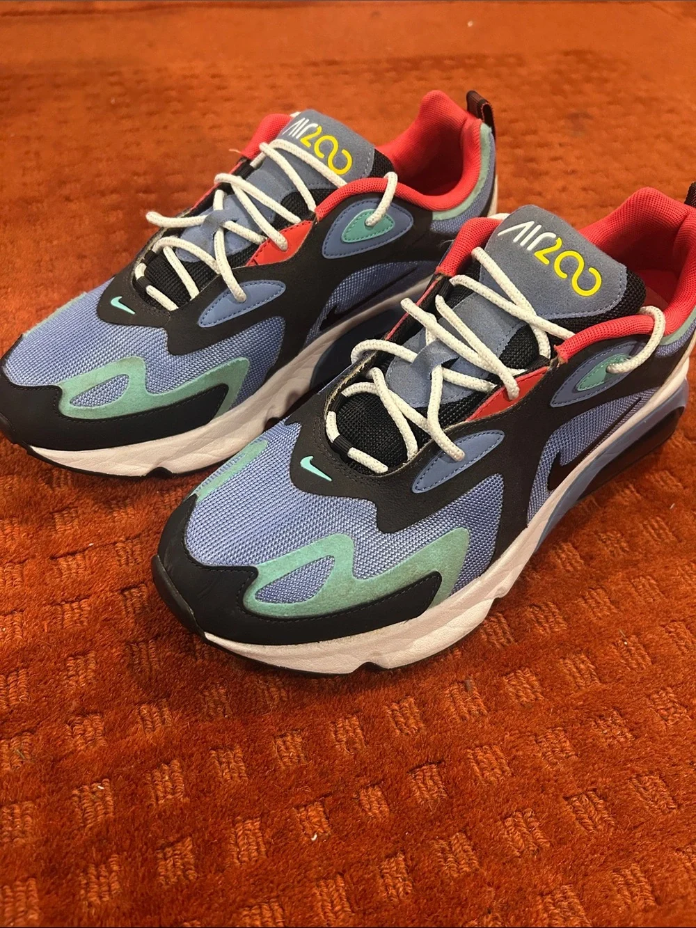 Nike Men’s Multicolor Blue & Mint Athletic Sneakers